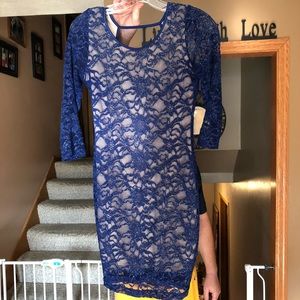 Royal blue homecoming dress. Worn once